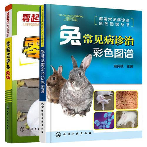 彩色图谱 零起点学办兔场 兔子养殖技术大全 科学养兔子饲养教程书 养